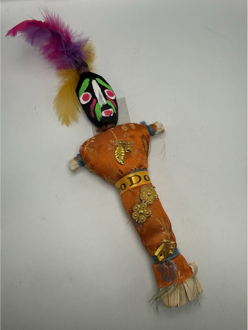 BLACK VOO DOO KING DOLL - NEW ORLEANS HANDMADE VOO DOO REVENGE, SPELL 8" DOLL